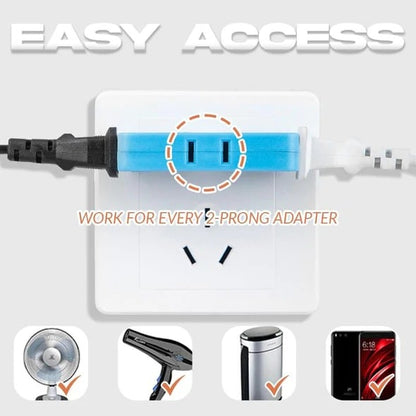 (🔥2025 Last Day Promotion  - 49% off)2024-180 Degrees Rotatable Socket Converter